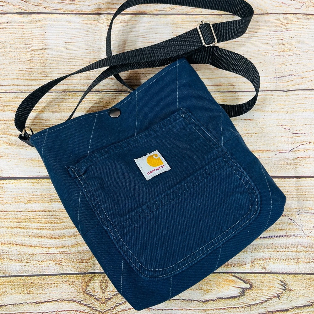 Carhartt Dark Blue Messenger Bag - Picture 3 of 4